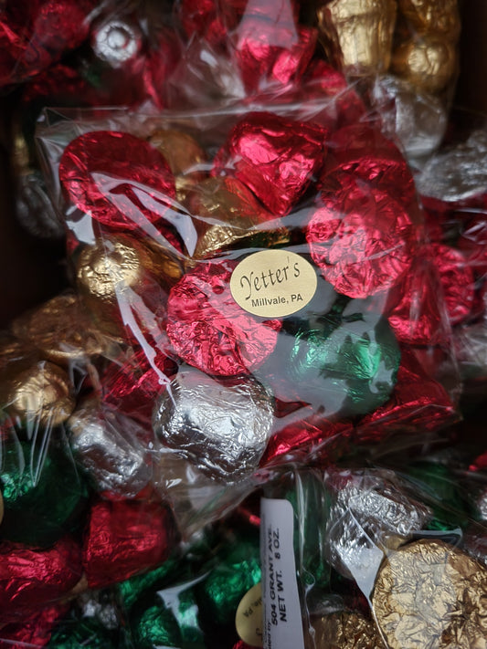 Bells - Solid Dark Chocolate Foiled