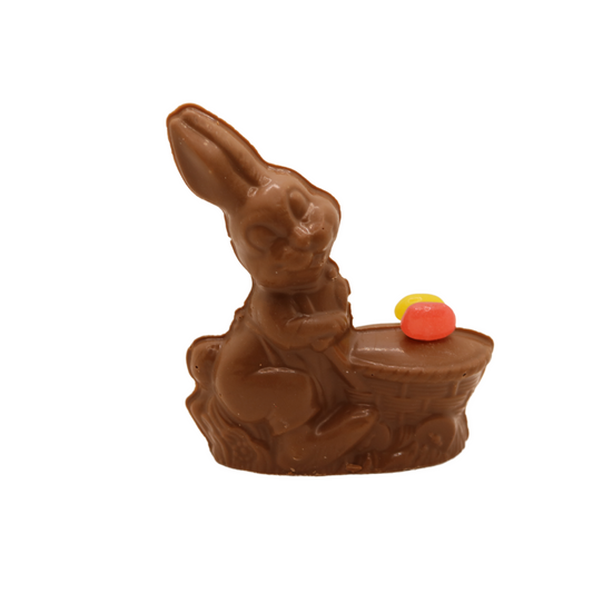 Easter 5 1/2 oz Bunny Pushing Basket