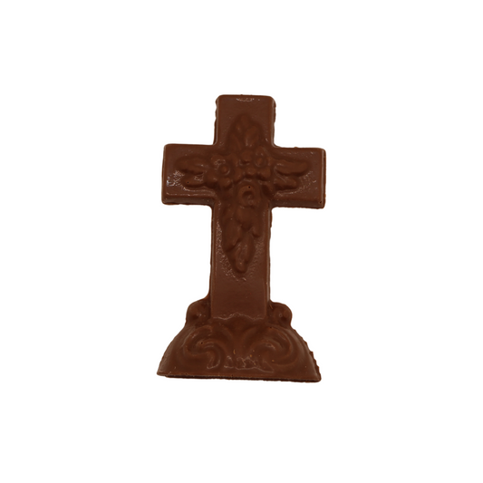 Easter Flat Chocolate Cross 1 1/4 oz
